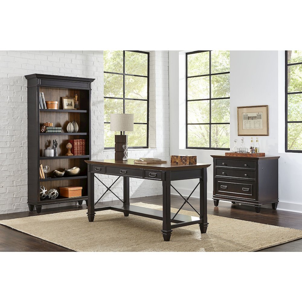 Hartford Wood Lateral File With Locking Legal/Letter File Drawer