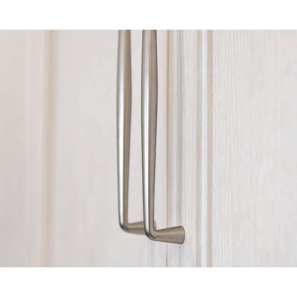 Modern Wood Hutch With Doors, Storage Cabinet, Fully Assembled, White