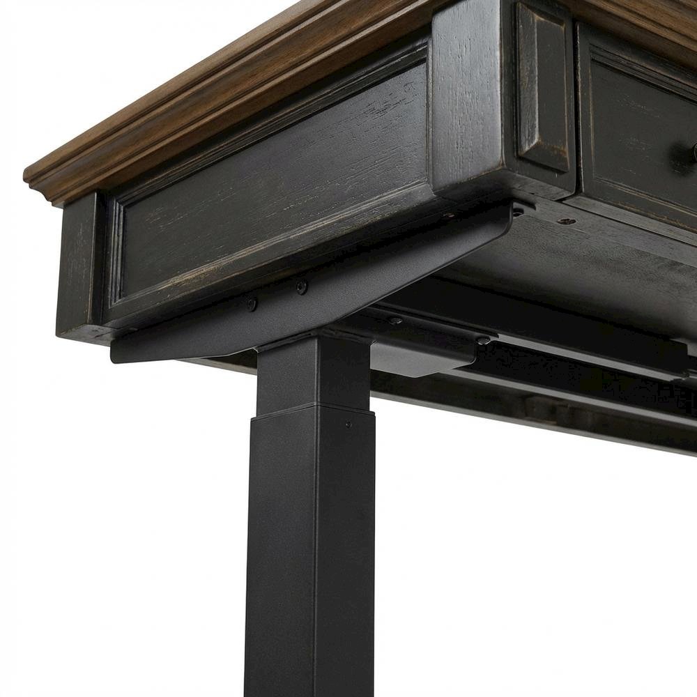 Adjustable Electric Sit/Stand Office Desk, L-Shape, Return For Modern Workspaces
