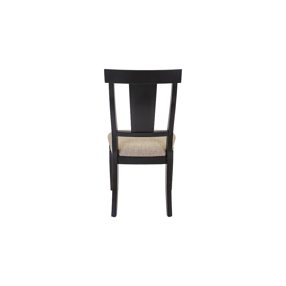 Hartford Traditional Wood Kitchen Extension Dining Table and Eight Chairs, Black