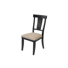 Hartford Traditional Wood Kitchen Extension Dining Table and Eight Chairs, Black