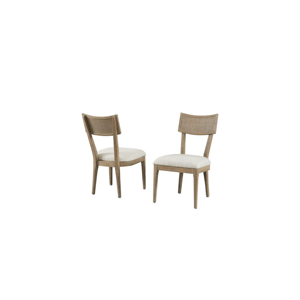 Quincey Coastal Wood Rectangular Kitchen Table with Eight Chairs