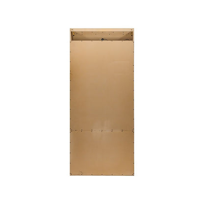 Three 8' Tall Bookcase Wall With Ladder, Storage Organizer, Display Shelf, Brown