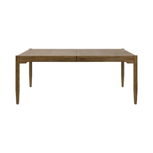 Lachlan Modern Wood Rectangular Kitchen Dining Table, Brown