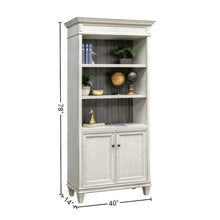 White Bookcase With Doors, Bookcase With Storage, Tall Bookshelf Unit