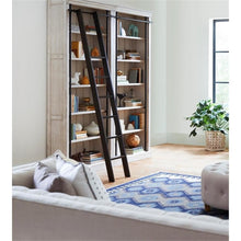 Avondale 8' Tall Bookcase Wall With Ladder