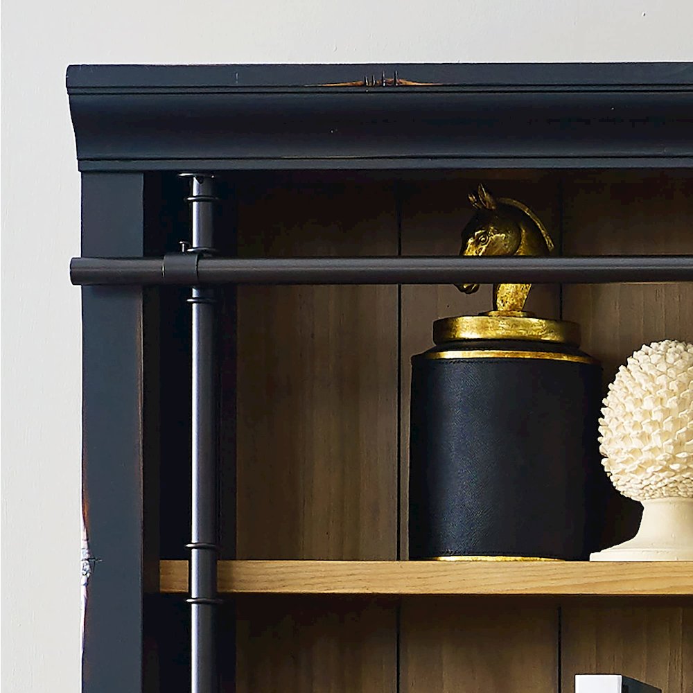 Toulouse Two 8' Tall Bookcase Wall With Ladder