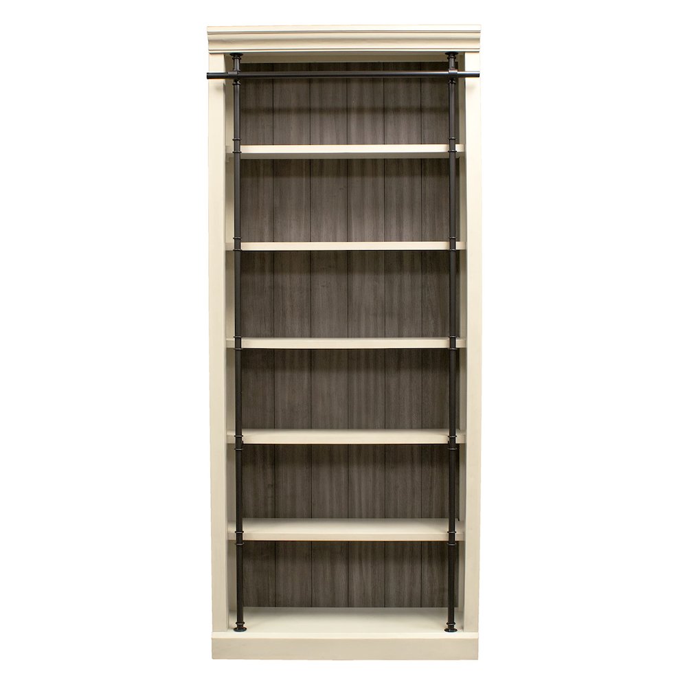 Toulouse Fully Assembled 8' Tall Bookcase, Storage