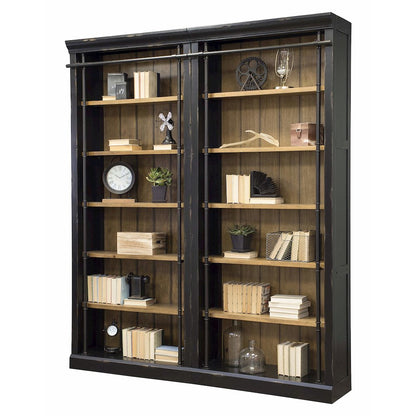 Toulouse Two 8' Tall Bookcase Wall With Ladder