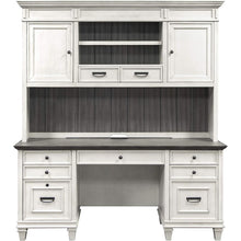 Wood Hutch with Wire Mesh Doors, 2 Utility Drawers, 1 Shelf, White Finish