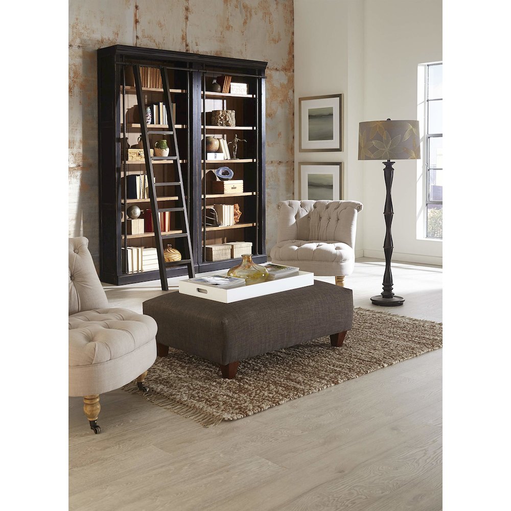 Toulouse Two 8' Tall Bookcase Wall With Ladder