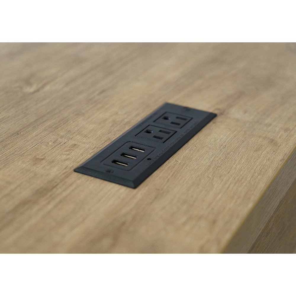 Mason Laminate Open L-Desk & Return