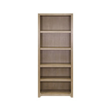 Wooden Bookshelf with 4 Shelves, Tall Bookcase for Living Room Use