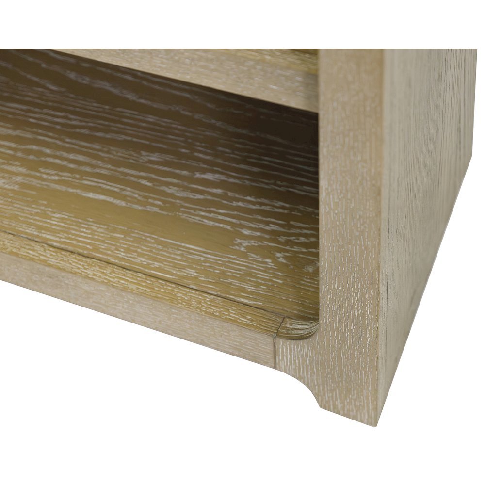 Wooden Bookshelf with 4 Shelves, Tall Bookcase for Living Room Use