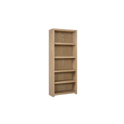 Wooden Bookshelf with 4 Shelves, Tall Bookcase for Living Room Use