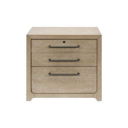 Modern Wood Filing Cabinet With Drawers, Decorative Wooden File Cabinet