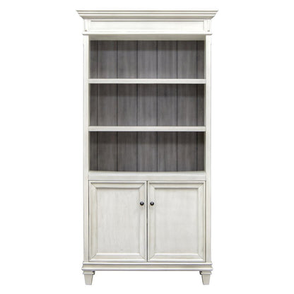 White Bookcase With Doors, Bookcase With Storage, Tall Bookshelf Unit