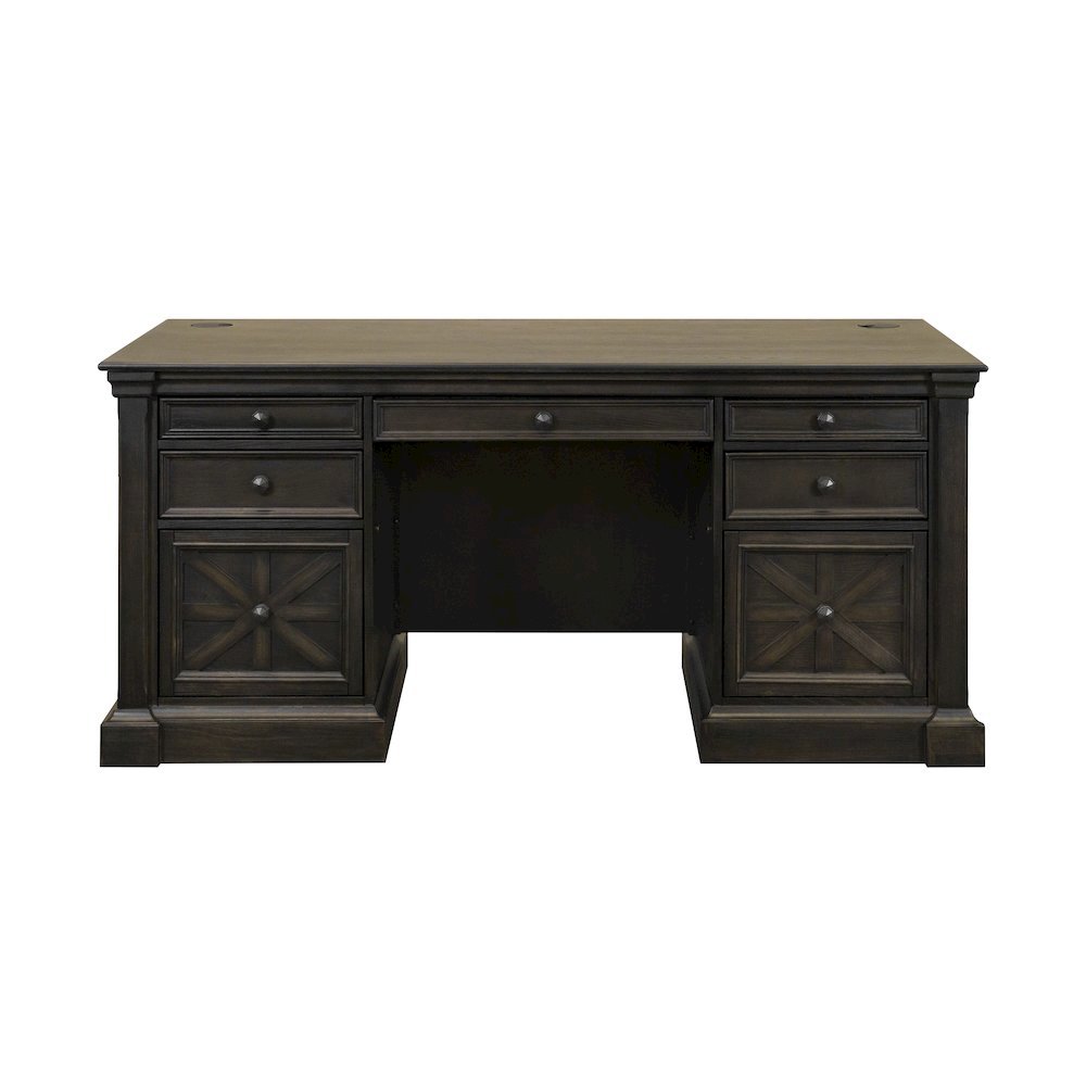 Modern Desk With Drawers – Aesthetic Wood Office Table for Bedroom Study