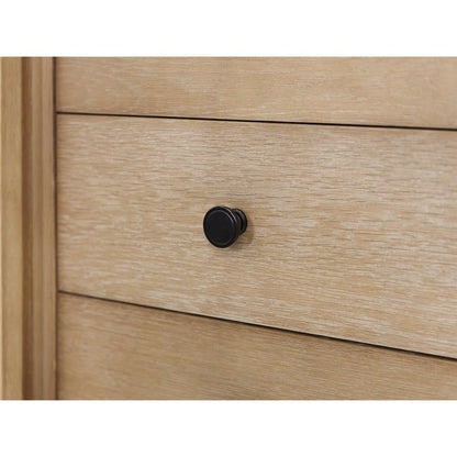 Elegant Arch Cabinet with Storage, Wood Hutch Cabinet for Living Room