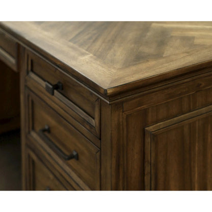 Executive Desk With Drawers and File Storage for Professional Offices