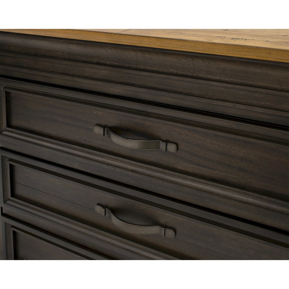 Wood Filing Cabinet with Drawers, Decorative Wooden Filing Cabinet