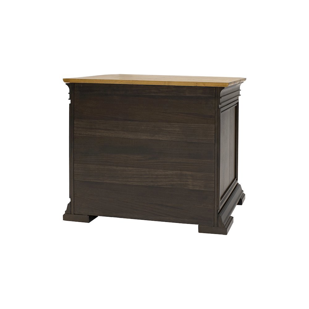 Wood Filing Cabinet with Drawers, Decorative Wooden Filing Cabinet