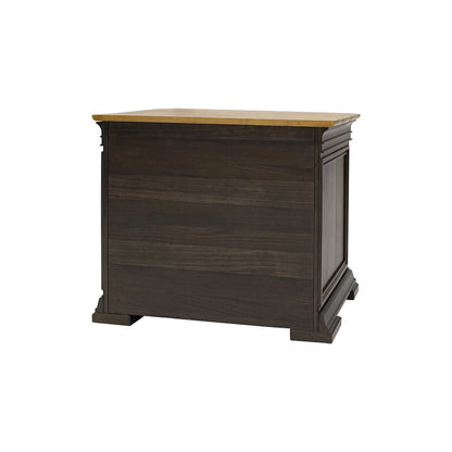 Wood Filing Cabinet with Drawers, Decorative Wooden Filing Cabinet