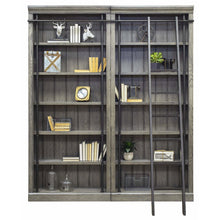 Avondale 8' Tall Bookcase Wall With Ladder