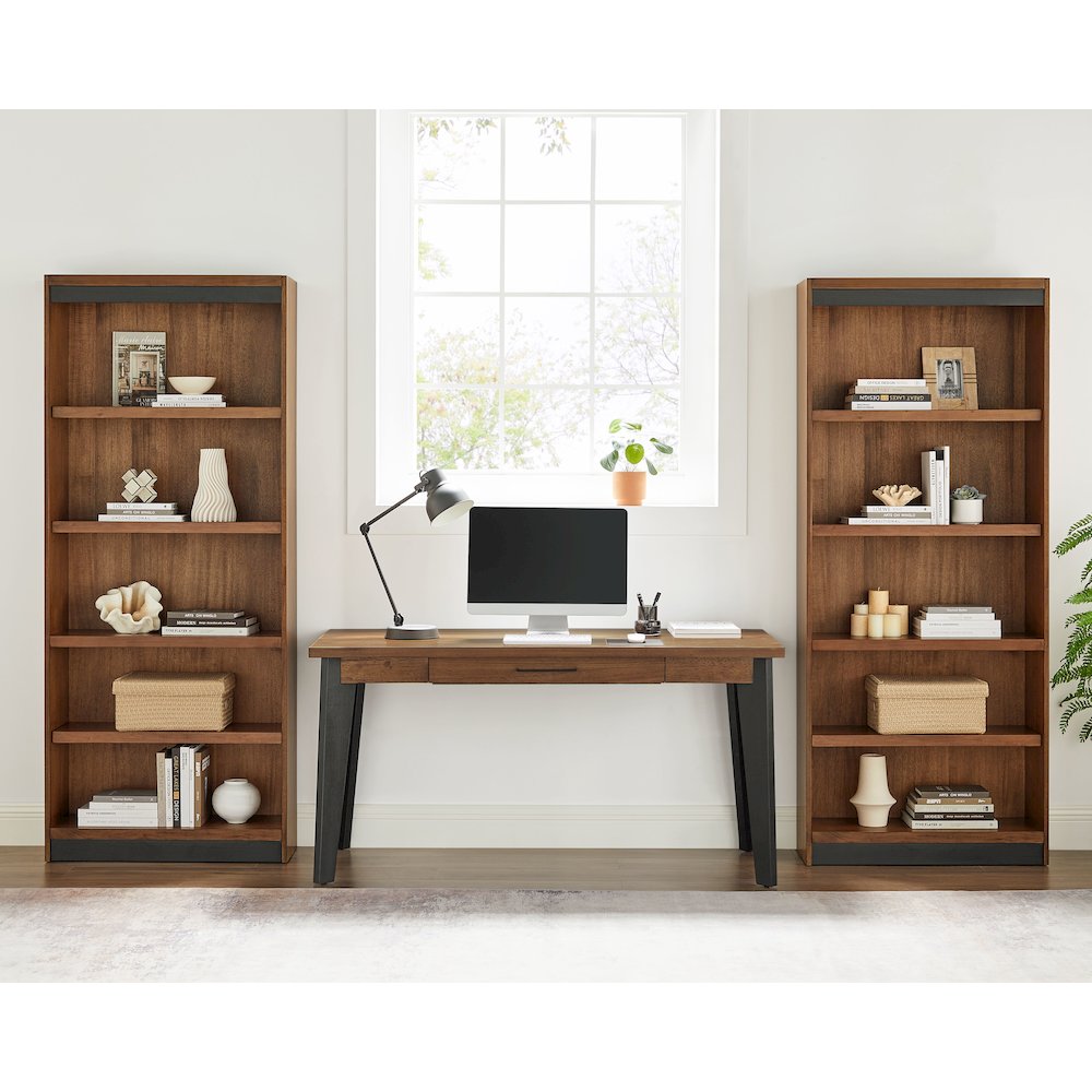 Avery Wood Open Bookcase, Office
