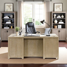 Traditional Executive Desk with File Drawer and Storage Drawers