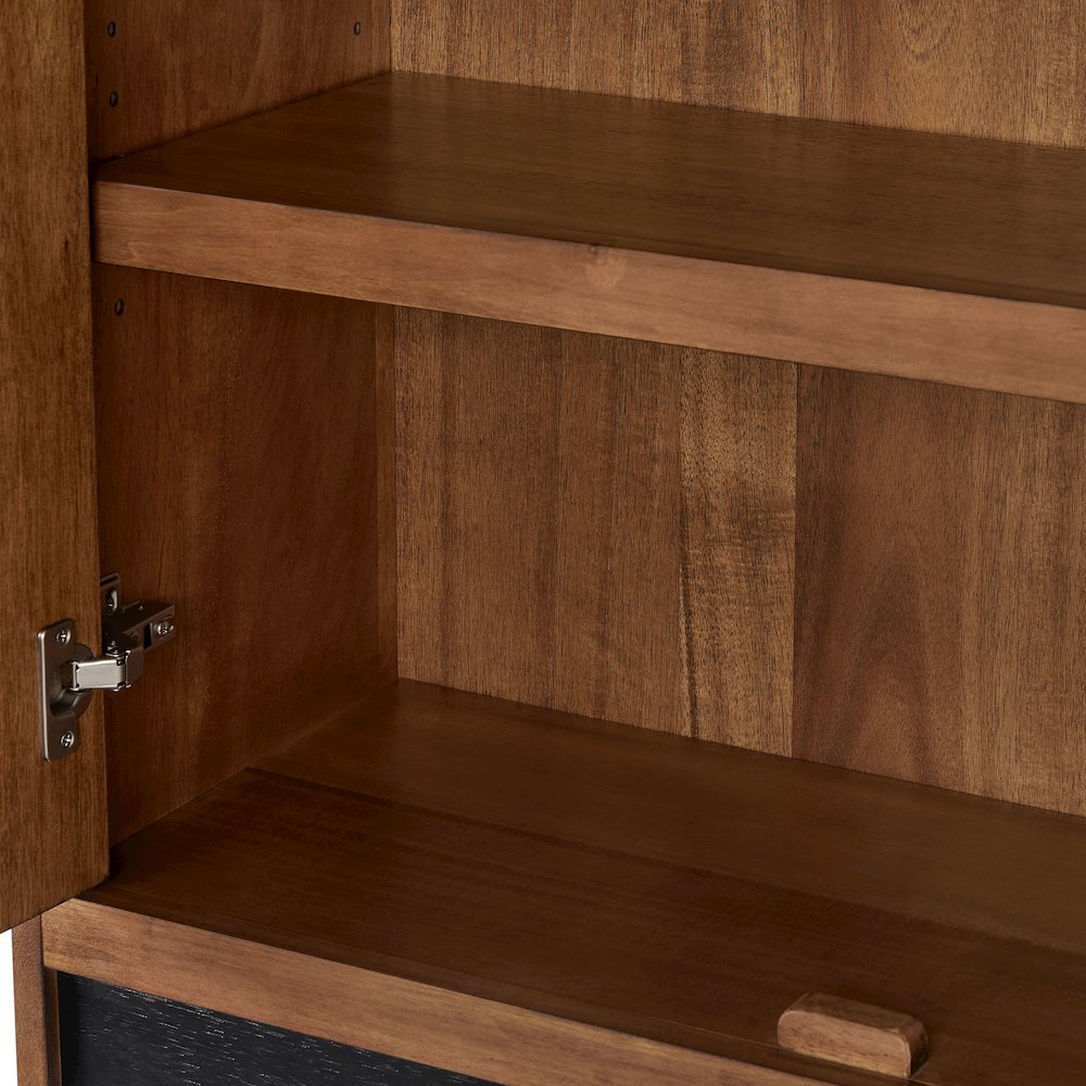Avery Wood Lower Doors Bookcase