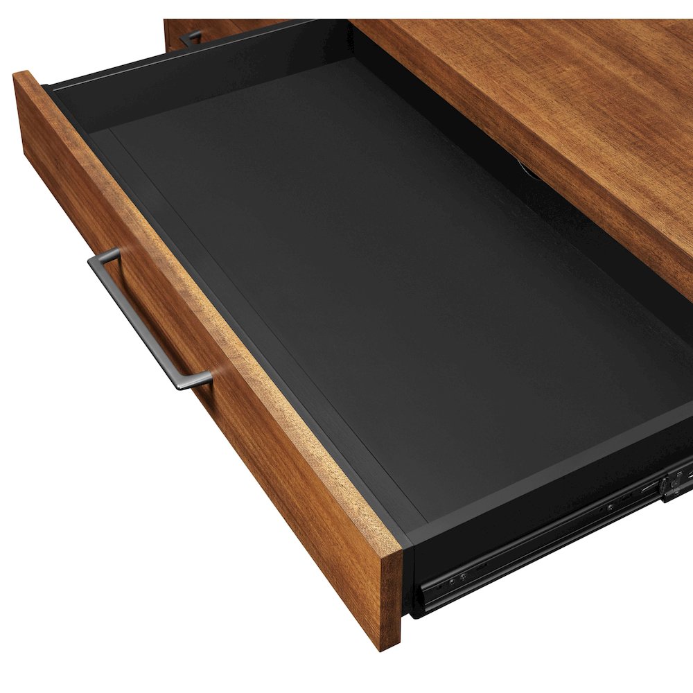 Avery Wood Double Pedestal Executive Desk,Fully Assembled