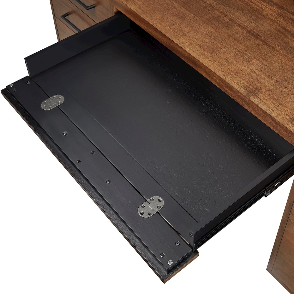 Avery Wood Double Pedestal Executive Desk,Fully Assembled