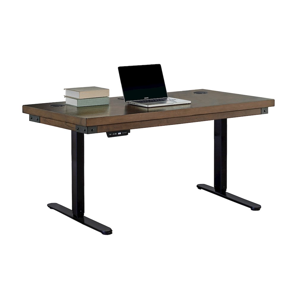 Addison Rustic Electric Sit/Stand Desk