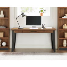 Avery Modern Writing Desk, Rich Medium Brown