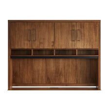 Avery Wood Hutch With Doors, Fully Assembled