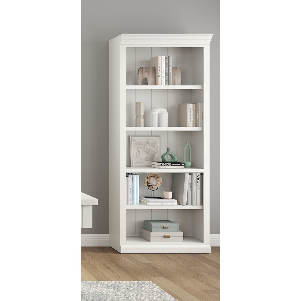 Abby Wood Open Bookcase, Office