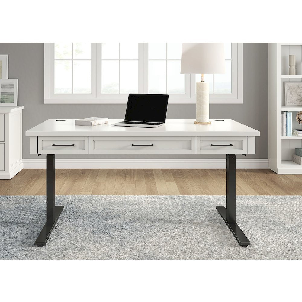 Abby Electric Sit/Stand Desk, Height Adustable