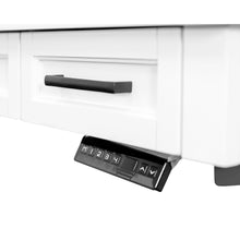 Abby Electric Sit/Stand L-Desk and Return