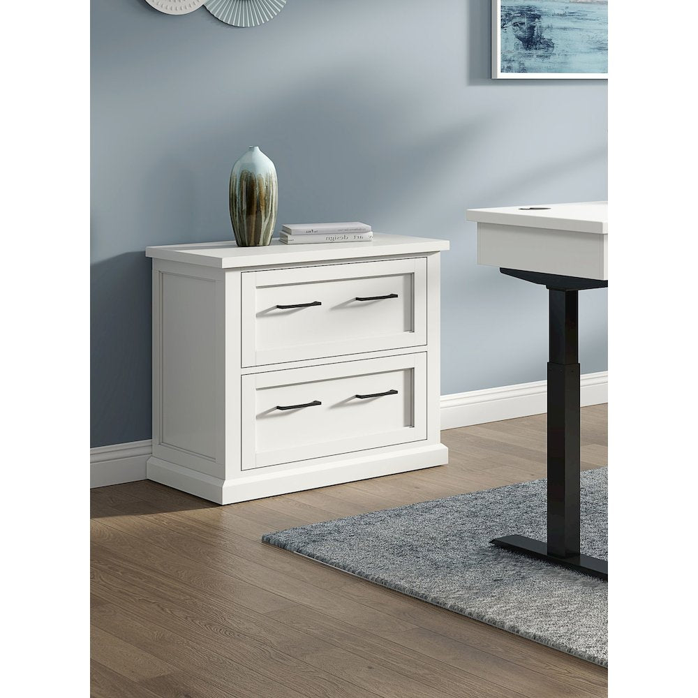 Abby Wood Lateral File, Office Lateral File