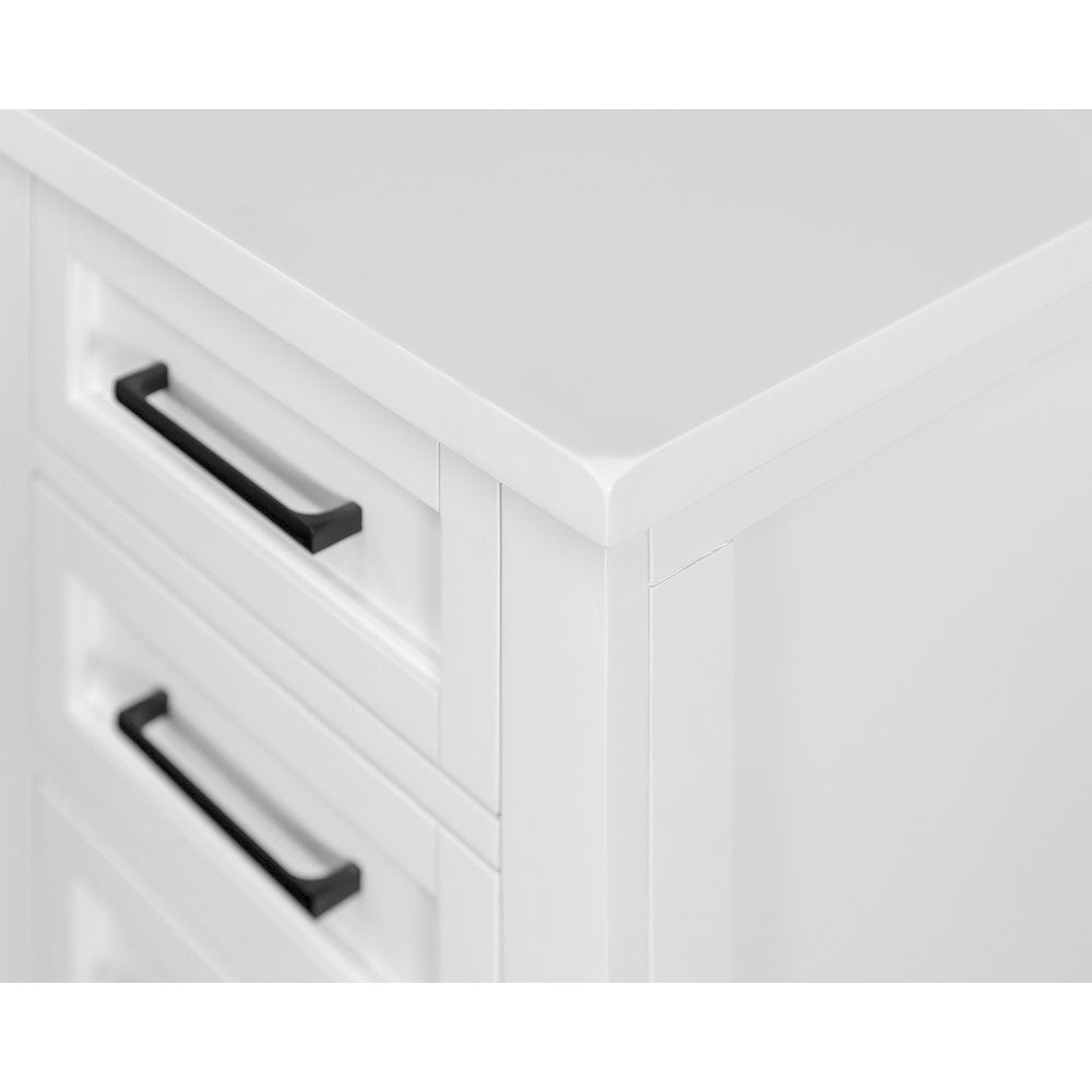 Abby Wood L-Desk & Return