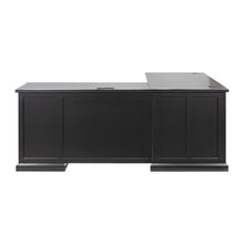 Modern Wood L-Desk & Return, Writing Table & Return, Office Desk & Return