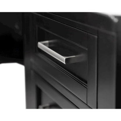 Modern Wood L-Desk & Return, Writing Table & Return, Office Desk & Return