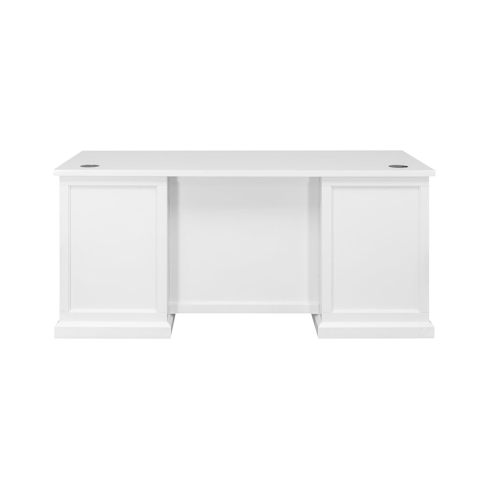 Abby Wood Double Pedestal Executive Desk