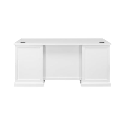 Abby Wood Double Pedestal Executive Desk