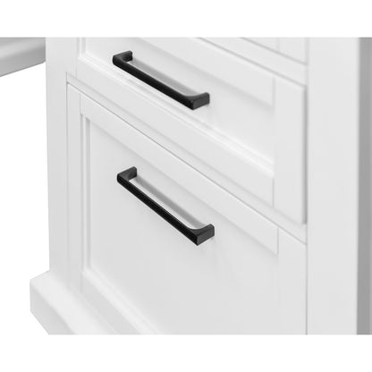 Abby Wood Double Pedestal Executive Desk