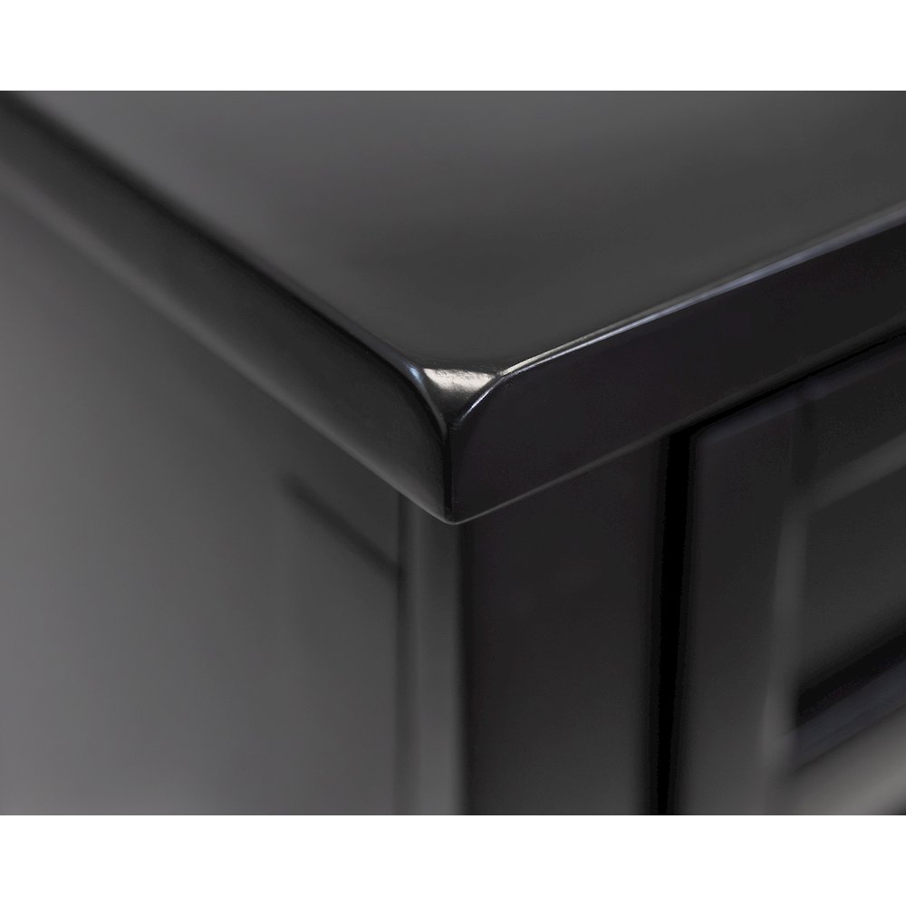 Modern Wood Double Pedestal Executive Desk, Writing Table, Office Desk