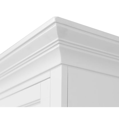 Abby Wood Hutch With Doors, Storage Hutch