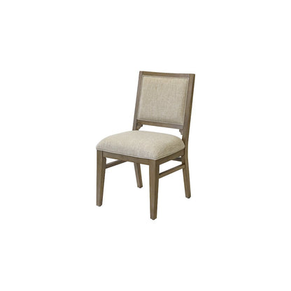 Bluff Point Two Wood Modern Kitchen Dining Table Chairs, Brown