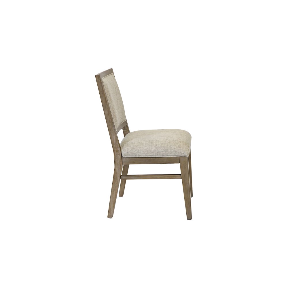Bluff Point Two Wood Modern Kitchen Dining Table Chairs, Brown